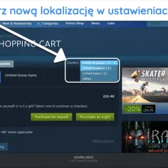 Jak kupować gry na Steam przez VPN i uniknąć blokady konta
